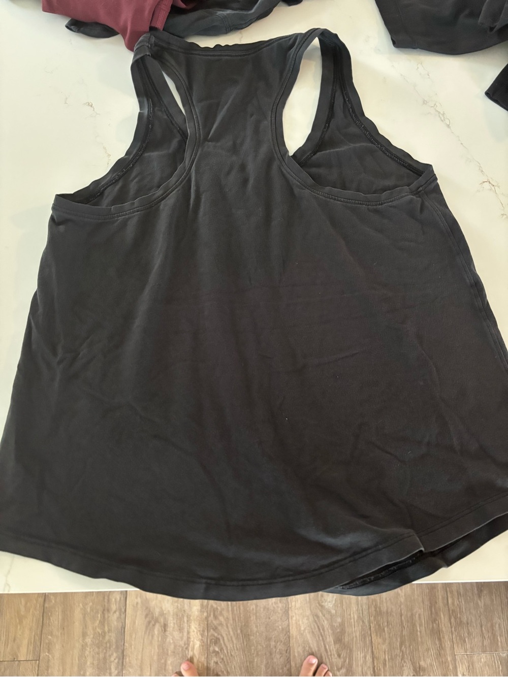 lululemon Black Racerback Tank